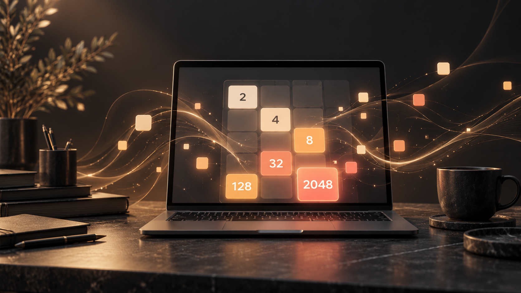 تجربه ساخت بازی 2048 با کمک هوش مصنوعی
