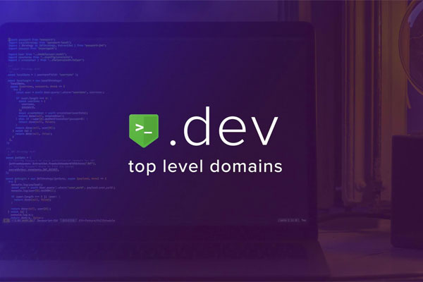 ثبت دامنه‌های dev برای عموم آزاد شد